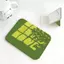 Cửa sổ bóng cây xanh Gươy tray điểm gấp gọn khung nhựa dày dặn chống trầy