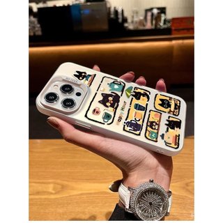 Ốp Điện Thoại Kitty Hoạt Hình Khung Thích Hợp Cho iPhone 15promax 16promax 17promax 17 16 15 14 pro max 13promax 13 12 11 promax xr Vỏ Bảo Vệ Chống Sốc