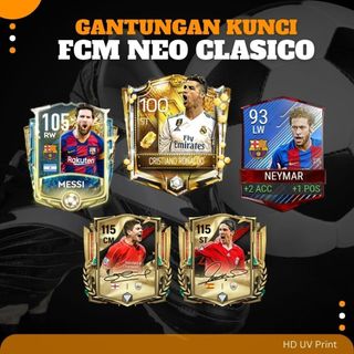 FC MOBILE GANTUNGAN KUNCI AKRILIK TEMA EVENT KARTU PEMAIN SEPAKBOLA FCM TERUPDATE HD QUALITY