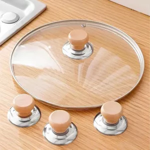 Combo 3 - 6 núm tay cầm nắp nồi chống bỏng đa năng ,núm cầm thay thế cho nắp vung nồi xoong chảo.