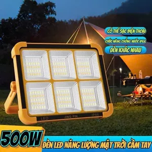Đèn Led chiếu sáng - Đèn Led Năng Lượng Mặt Trời Cầm Tay , Đèn Tích Điện Chống Nước. C87 SHOP