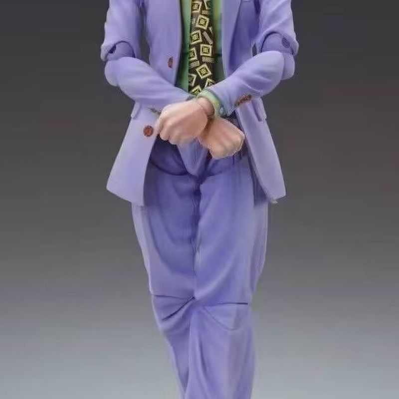 JOJO Kỳ Dị Phiêu Lưu Kim Cương Không Thể Phá Hủy Kira Yoshikage Tím Di Chuyển Hình Mẫu 16cm