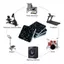 CATIYAHA Walking Pad Khối Incline, Đế xốp Cao su cường độ cao Máy chạy bộ Incline Riser Blocks, Nâng cấp Uphill Huấn luyện hấp thụ sốc Thảm tập thể dục
