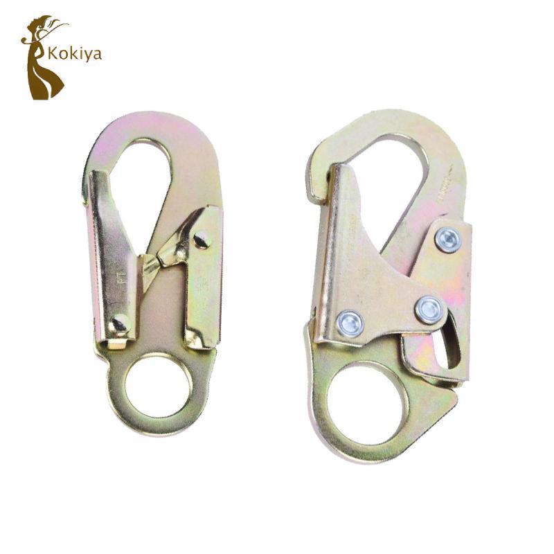 Móc chụp thiết bị thép chịu lực 25kN chuyên dụng cho rappelling và leo núi