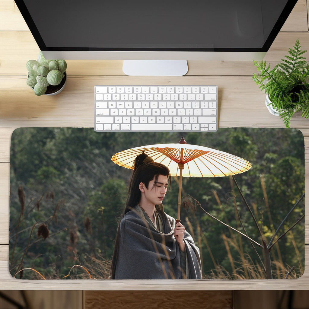 Tấm lót chuột Zhang Linghe, Tấm lót bàn phím máy tính in nghệ thuật ngọc bích (60x30cm / 80x40cm)