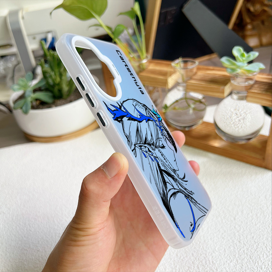 Dành Cho POCO X8 Pro Max X7 X6 X5 F8 Ultra F8 Pro F7 F6 Pro F5 "Sóng Gió" WUWA Cartethysia Micro Matte Vỏ Điện Thoại Cứng Chống Sốc POCO Cover