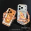 Dễ Thương Ngôi Sao Vàng Trong Suốt Cặp Đôi Ốp Lưng Điện Thoại iPhone 17 16 15 14 13 12 11 Pro Max X XS XR 7 8 Plus SE2020