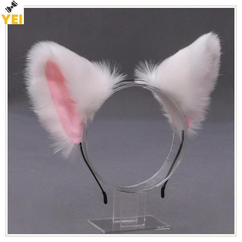 < YEI > Khóa tóc nơ tai sang trọng dễ thương Nhật Bản Tai Carolita Mới