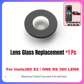 Ống Kính Kính Kính Cho Insta360 X4 X3 X2 360 Ống Kính Thay Thế Bộ Phận Sửa Chữa Vòng Gắn Cho Insta 360 X4 X3 ONE X2 ONE RS Phụ Kiện