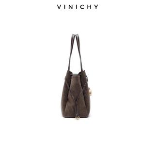 (Deal mở bán tặng quà QU3) Túi xách nữ đeo vai VINICHY, tote dung tích lớn size 30cm HA856