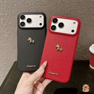 Dành Cho iQOO Z11 Z10 Z9 Turbo Turbo + Z7 Pro Z10x Z9x Z6 Lite Z8x Z7i Ốp Điện Thoại 2026 3D Stereo Vàng Ngựa May Mắn Tết Nguyên Đán Rượu Vang Đỏ Hoạt Hình Dễ Thương Vỏ Mềm