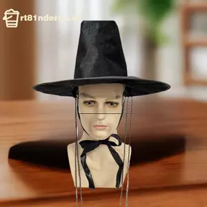 Mũ Nhà Minh Truyền Thống Hàn Quốc chống tia UV, phù hợp hóa trang Halloween