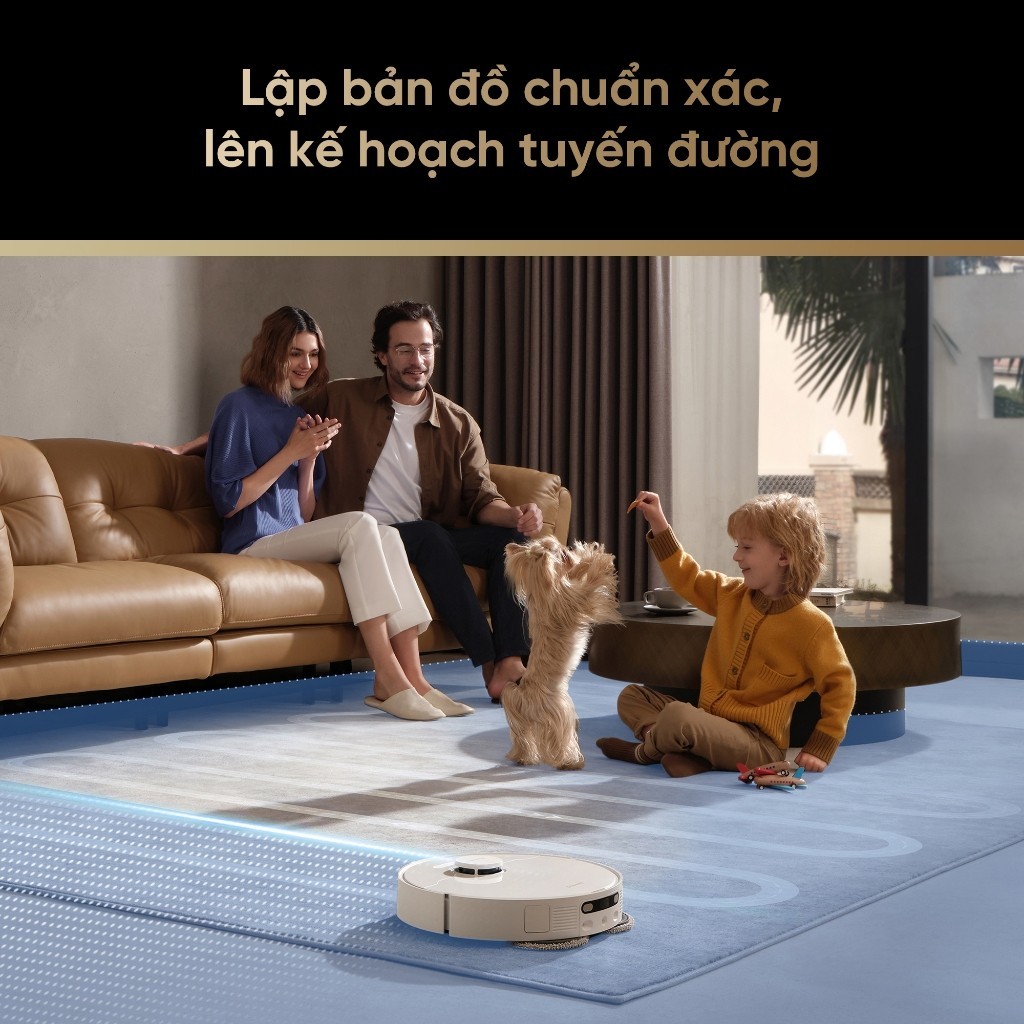 Robot hút bụi lau sàn Dreame D20 Ultra - Bản Quốc Tế - Bảo Hành 24 Tháng - SIDEAL SIA