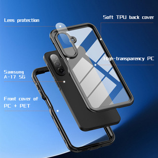 Ốp điện thoại chống nước bơi dưới nước mùa hè IP68 cho Samsung Galaxy A57 5G A17 A56 A36 A26 A16 A55 A35 A25 A15 A54 A14 4G Vỏ chống sốc