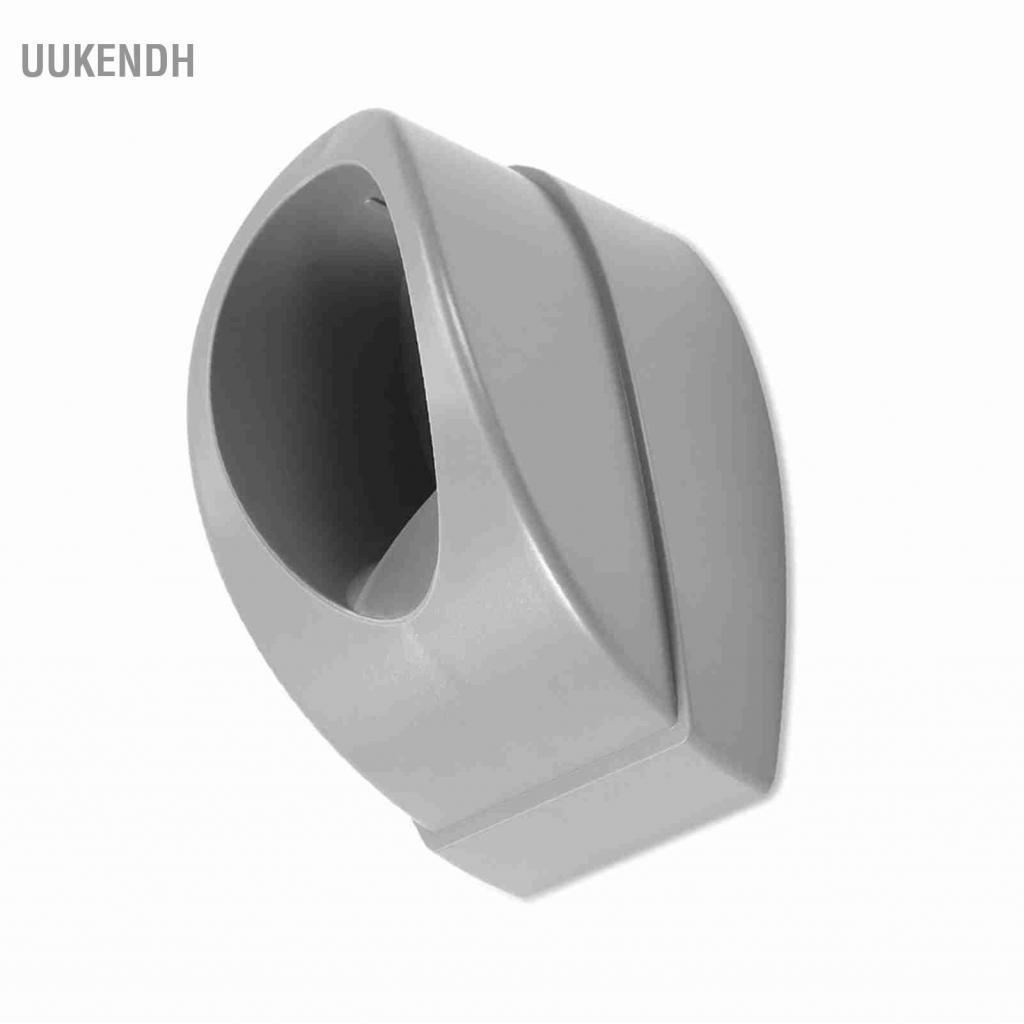 Uukendh 2 màu sắc Pháp Dip Nail Container Smile Line Maker Art Guide Dụng cụ làm móng tay (Xám)