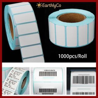 [Giao hàng từ Việt Nam] Nhãn dán nhiệt EARTHLYCO 1000 cái / cuộn Bán chạy Nhãn đóng gói Thẻ trống