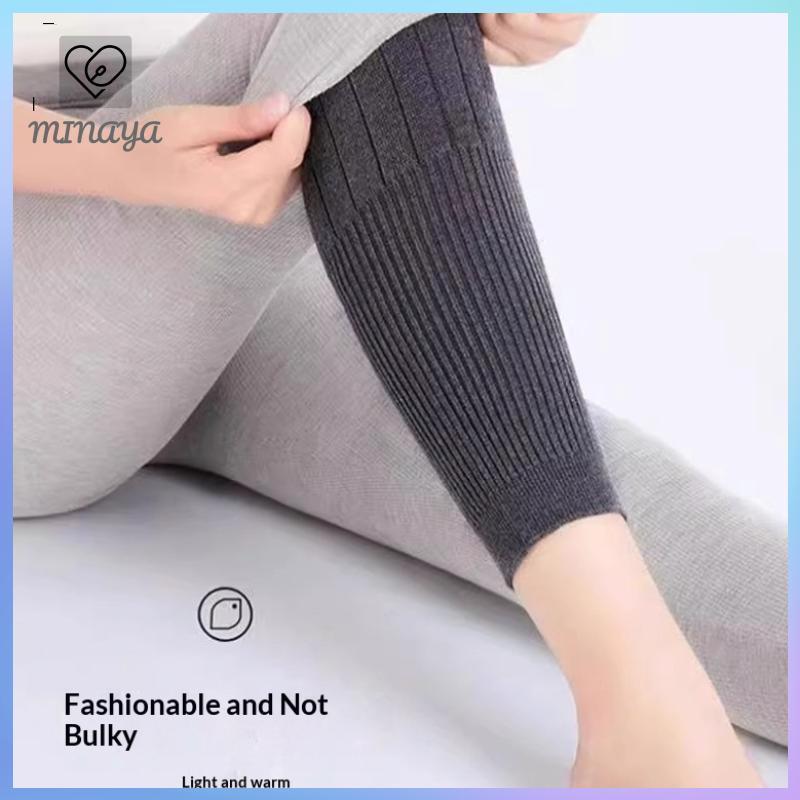 [MINAYA] 1 Cặp Len Dày Ấm Đầu Gối Bảo Vệ Chân Cashmere Bảo Vệ Đầu Gối Chống Gió Lạnh Chân Ấm Áp Nam Nữ KneeCap Chân Tay VN