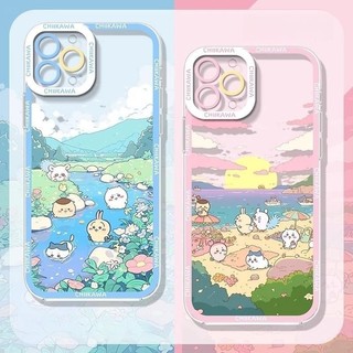 Truyện Tranh Dễ Thương Chiikawas Kawaii Ốp Lưng Điện Thoại RENO 7 4G 10 Plus Realme C65 8 7i 7 C33 C21 9 12 Pro Plus 9i Vỏ Silicon Mềm Trong Suốt