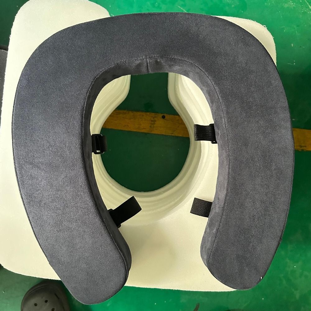 Đệm ngồi vệ sinh nâng lên JEREMY, Tấm nâng ghế vệ sinh hình chữ U chống thấm nước có đệm dày, Bọt cao cấp có thể giặt được Dễ dàng lắp đặt Vỏ bọc bồn cầu có chiều cao cho người cao tuổi