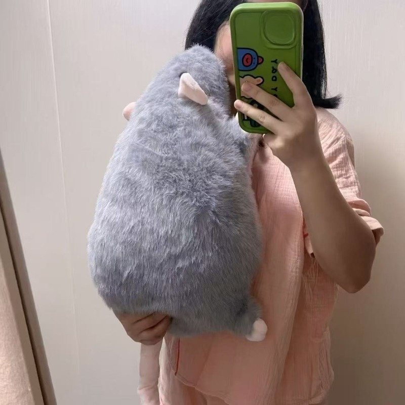 Gấu Bông Chuột Vải Lông Mềm Mại,size 55cm-90cm,Quà Tặng Ngộ Nghĩnh,Quà Sinh Nhật Cho Trẻ Em