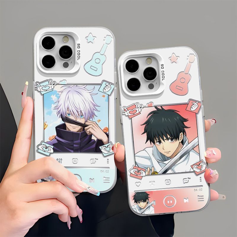 Ốp Lưng Cho OPPO Reno 14 13F 12F 11F 11 12 13 Pro 5G 7Z 8Z Ốp Lưng Jujutsu Kaisen Gojo Satoru Megumi Ryomen Sukuna Okkotsu Yuta Anime Chống Sốc Laser IMD Thiết Kế Mới