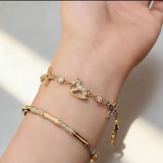 Vòng Tay Nữ Full Kim Cương Phong Cách Trung Hoa Mới, Sang Trọng và Lấp Lánh