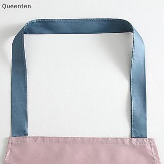 Queenten Tay Lau Nhà Bếp Hộ Gia Đình Tạp Dề Nấu Ăn Chống Dầu Chống Thấm Nước Nam Nữ Trưởng Thành Eo Thời Trang Cà Phê Quần Áo Lau Tay Tạp Dề QT