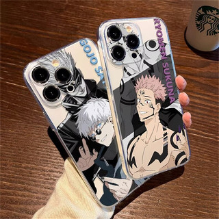 Ốp Điện Thoại Anime Jujutsu Kaisen Cho OPPO A3 A5 A6 Pro A6X A60 A3S A37 A78 A79 A98 A3X A12 A7 A9 A17 A35 A15 A15S A16S A38 A18 Chống Sốc Gojo Satoru Itadori Yuji Cover