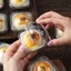 BEABOUT Hộp Cupcake, Mái vòm Vật liệu cấp thực phẩm Hộp bánh ngọt, Hộp trang trí bánh tráng miệng bằng nhựa trong suốt tinh tế di động Đám cưới