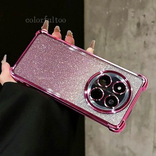 Ốp Chống Sốc Cho Honor X9d X9CSmart X9C X 9C X9A X9b X7d X6C HonorX9d 5G 4G Sang Trọng Mạ Bling Thời Trang Lấp Lánh Gradient Mềm Ốp điện thoại Silicon