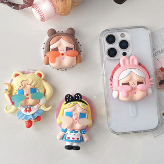 3D Silicone Cô Gái Khóc Thủy Thủ Mặt Trăng Hoạt Hình Dễ Thương Từ Giá Đỡ Điện Thoại Đa Năng Giá Đỡ Video