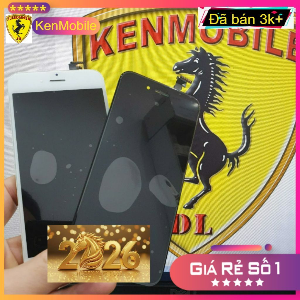 >< Màn ZIN Ép Kính Các Mã: 6G / 6P / 6S / 6SP / 7G / 7P C11-DTP / 8G / 8P C11-DTP (tặng tô vít và cường lực)