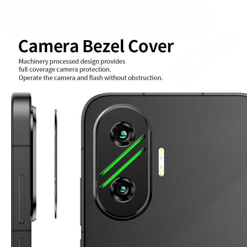 Dành Cho Xiaomi Poco F7 Nhôm Mờ Kim Loại Bảo Vệ Ống Kính Máy Ảnh Cho Xiaomi PocoF7 Phim Bảo Vệ Ống Kính Rỗng