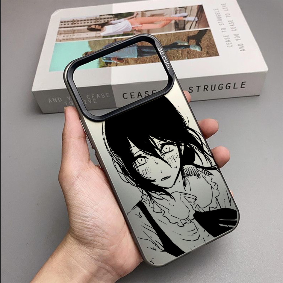 Ốp Điện Thoại Chainsaw Man REZE Micro Matte Cho Redmi Turbo 4 Pro Note 15 Pro / 14 / 13 Mi 17 Pro Max 15T 14T K90 Pro Max Xiaomi 15 14 Ultra Chống Sốc Redmi Cover