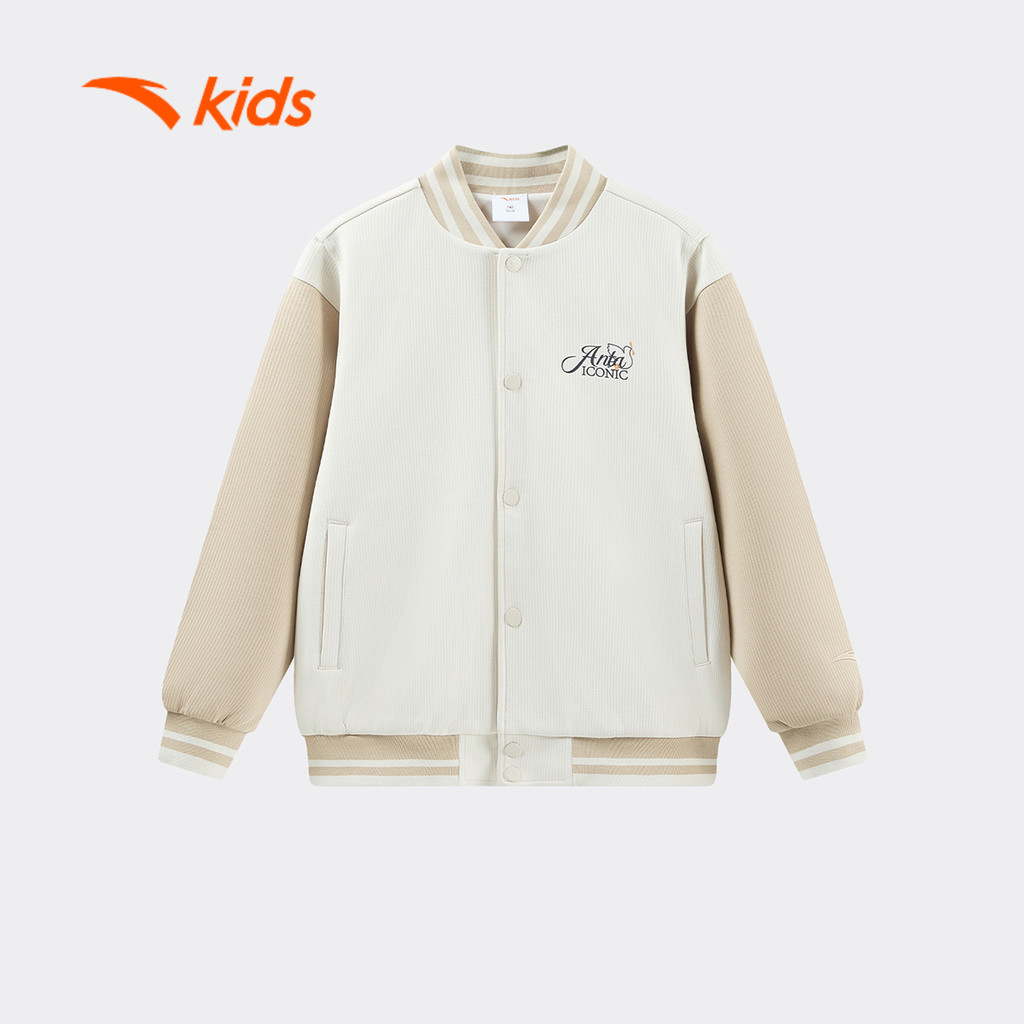 ANTA Kids Áo Khoác Boomber Thời Trang Bé Trai 3526A8709