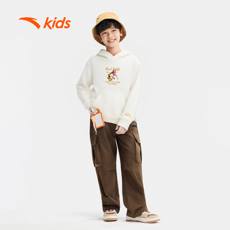 ANTA Kids Áo Hoodie Thể Thao Bé Trai 3526A8607
