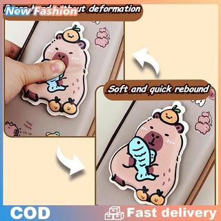 3D dễ thương capybara bút chì trường hợp, không thấm nước vỏ cứng Túi bút cho các đồ dùng học tập