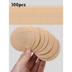 100 Miếng Dán Núm Vú Tự Dính Dùng Một Lần Không Dệt Thoáng Khí Vô Hình Thích Hợp Cho Áo Ngực Nữ Và Phụ Kiện Áo Ngực Nữ