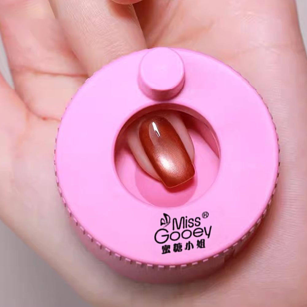 Nail Art Công cụ nam châm hạt thủy tinh mắt mèo tự động dành cho người mới bắt đầu E3d6