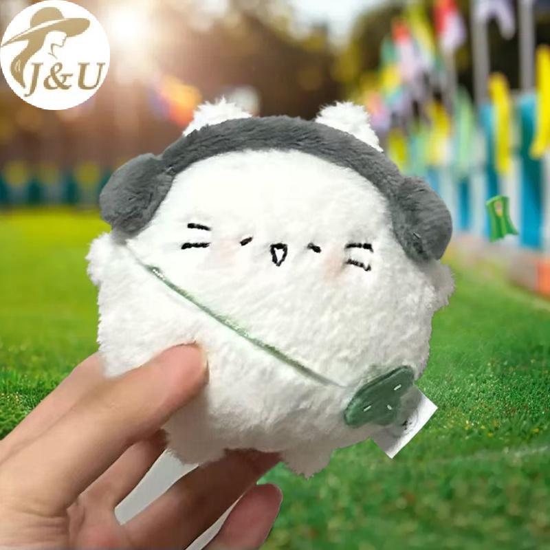 JU Hoạt Hình Dễ Thương Luy Cỏ Mèo Sang Trọng Búp Bê Đồ Chơi Kawaii Sang Trọng Búp Bê Móc Khóa Bapa Mặt Dây Chuyền Túi Phụ Kiện Trang Trí Quà Tặng VN
