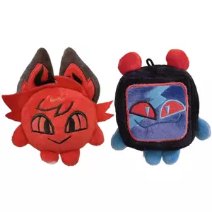 Đồ chơi sang trọng Hell Inn, búp bê cotton Vox, móc khóa sang trọng Alastor 10cm wipqsvn