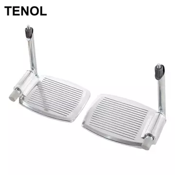 [TENOL] Chỗ để chân xe lăn đa năng Xe lăn chống trầy xước Chất lượng cao Dễ dàng lắp đặt Phụ tùng xe lăn Nặng