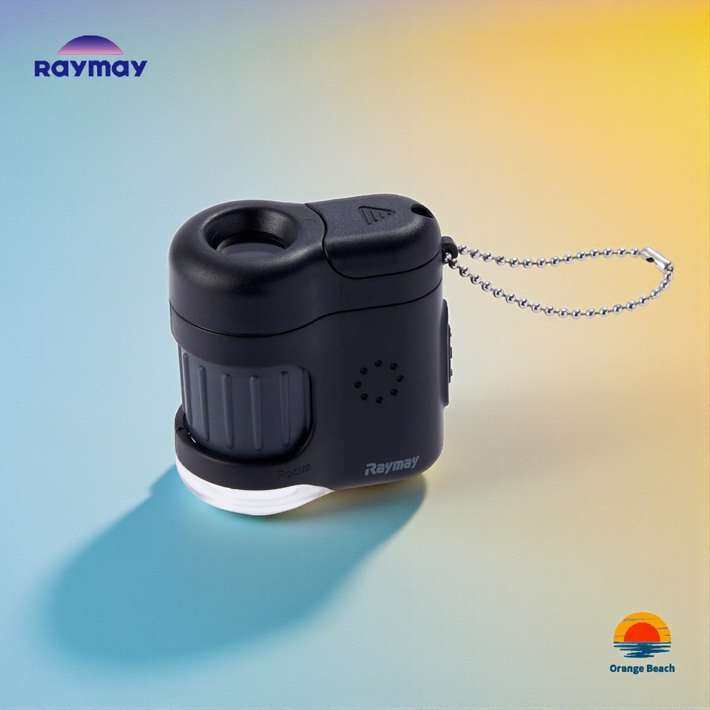 Raymay Fujii Kinh Hien Vi Mini RXT1142/Phong To 20x/Den LED+UV/Chup Dien Thoai/3 Mau/Nhat Ban