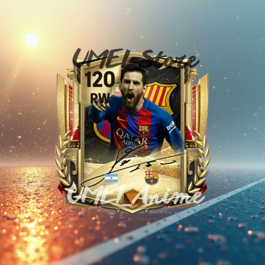 Móc Khóa Chữ Ký FC Mobile Móc Khóa Bóng Đá Thẻ Cầu Thủ Messi, Ronaldo, Neymar phiên bả c ký