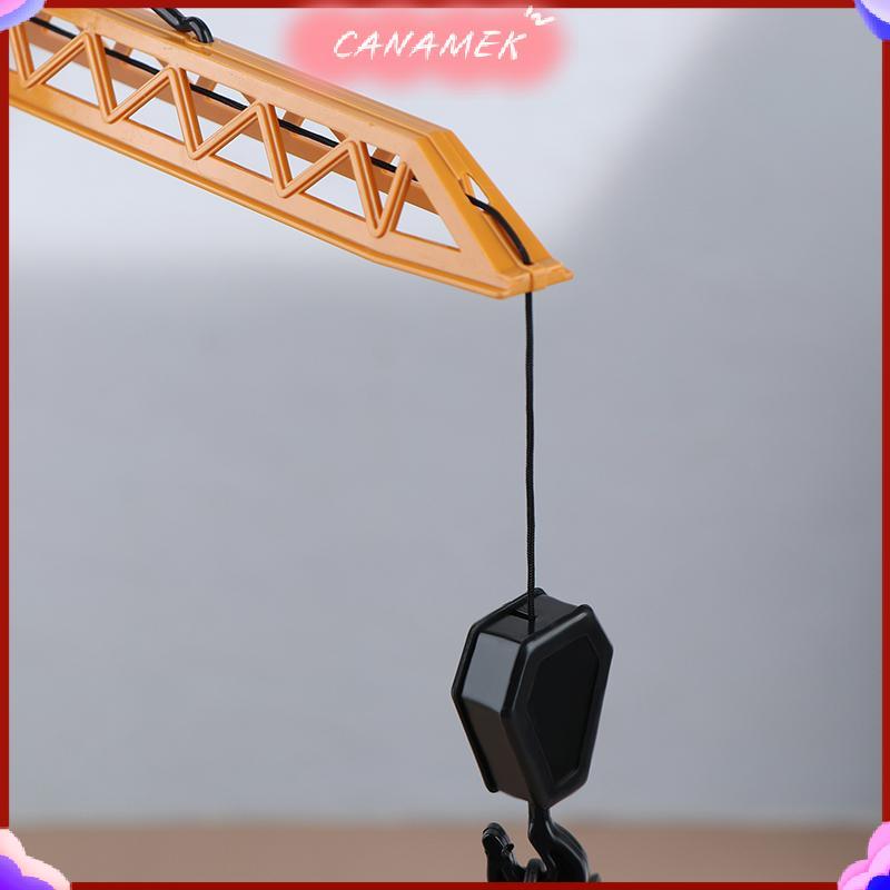 CANAMEK Cho Bé Trai Quà Tặng Kỹ Thuật Nhựa Diecast Tháp Cần Cẩu Cổ Điển Xây Dựng Mô Hình Xe Máy Xúc Máy Kéo Đồ Chơi CSF