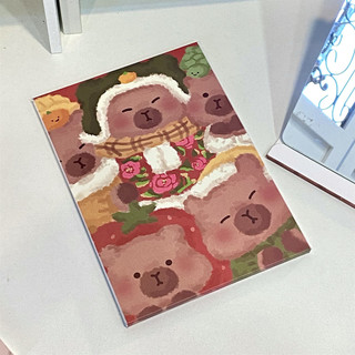 MEOWU Gương Kính Trang Điểm Xếp Gọn 15x21cm  Để Bàn Hình Loppy Cappy Kitty Pochaco