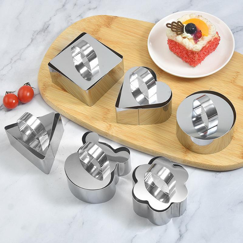 GOAY 1 Cái Khuôn Làm Bánh Inox DIY Bánh Mousse Hoạt Hình Khuôn Sushi Cơm Bóng Báo Chí Khuôn Phụ Kiện Nhà Bếp Sáng Tạo Bữa Trưa Bento VN