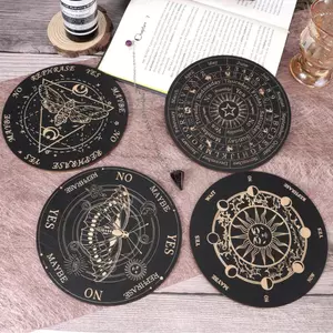 Ouija Spirit Board Gỗ Siêu Vật Lý Planchette Bảng Tin Có Chữ Cái Ouija Board Game Fortune Telling mueadsyvn