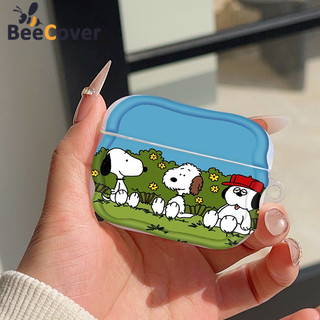 Ốp Mềm Snoopy Dễ Thương Cho AirPods 2 3 4 S PRO PRO2 PRO3 Vỏ TPU Mềm NYEJ
