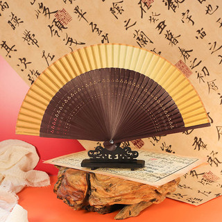 Quạt gấp cổ điển phong cách Trung Quốc / quạt di động mùa hè dành cho nữ, quạt gấp múa Hanfu qipao 507 ❈ 🇾